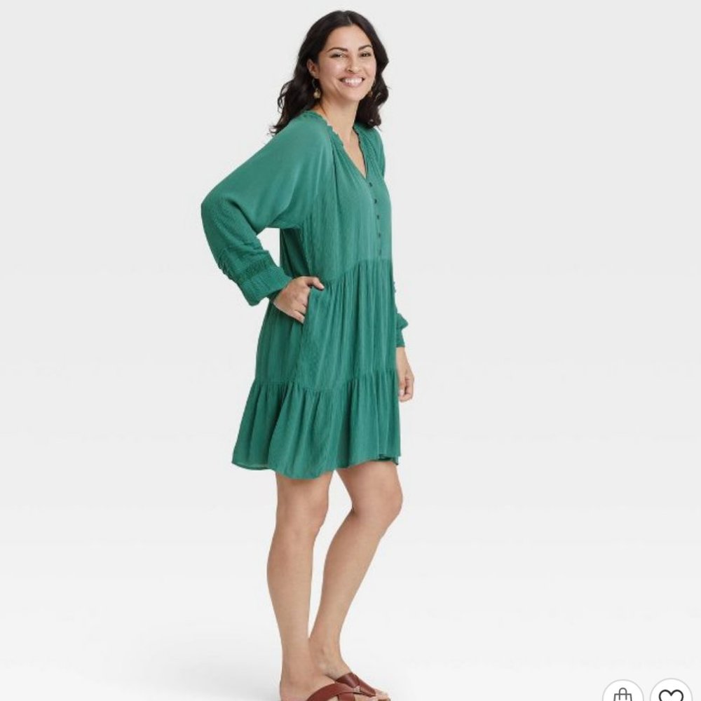 Women's Long Sleeve Boho Dress - Knox Rose